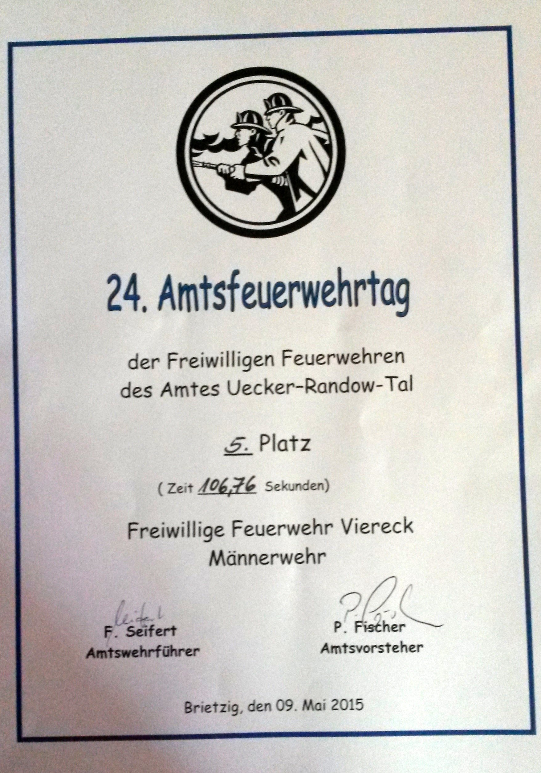 Read more about the article Amtsfeuerwehrtag 2015